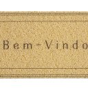 Ver imagem 3 de Tapete Capacho para Porta Vinil 30x70cm Bem Vindo Line