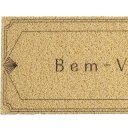 Ver imagem 2 de Tapete Capacho para Porta Vinil 30x70cm Bem Vindo Line