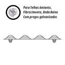 Ver imagem 3 de Tela Passarinheira Telha Fibrocimento Onda Baixa Cinza 25 Un