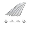 Ver imagem 2 de Tela Passarinheira Telha Fibrocimento Onda Baixa Cinza 25 Un