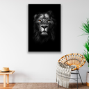 Ver imagem 3 de Quadro Lion Blessed Black -- BR ARTES Grande 118x78