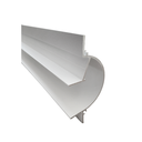 Ver imagem 5 de Perfil de Led Aluminio Embutir Gesso Luz Indireta no Frame 1 Metro