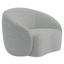 Ver imagem 4 de Kit Sofá 3 Lugares 200cm e Poltrona Orgânico Luxo Recepção Sala de Estar e Tv Amore Bouclé