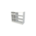 Ver imagem 2 de Balcão Caixa Vitrine M5 Esquerdo Mdf Atendimento Loja,valet