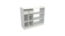 Ver imagem 1 de Balcão Caixa Vitrine M5 Esquerdo Mdf Atendimento Loja,valet