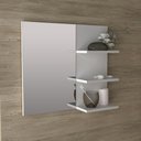 Ver imagem 2 de Espelheira para Banheiro 60cm Multimóveis VCR10088 Branco