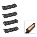 Ver imagem 3 de Trilho Eletrificado 3m + 7 Spot Pontual Linear 10W 3000k Bivolt Preto