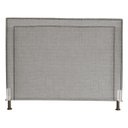 Ver imagem 1 de Cabeceira de Cama Box Estofada 140 Cm Casal Viviane Linho