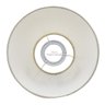 Cúpula Clássica de Abajur Luminária 11x10x19cm de Tecido Algodão Soquete Nacional Cor Bege Ref 16 - 3