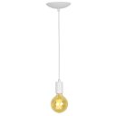 Ver imagem 4 de Kit 5 Pendente Tubo Cilindro Alumínio Branco Fio 120cm