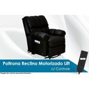 Ver imagem 2 de Poltrona Reclinável Motorizada P- Sala Texas Fantastic Zero Wall C- Lift Courano Marrom - Probel