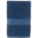 Ver imagem 1 de Toalha Banho 100% Algodão Duomo Fio Penteado Teka Azul