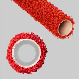 Rolo para Textura Pintura Cabelo de Anjo 23cm Efeito Rústico | Atlas - 5