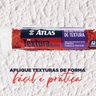 Rolo para Textura Pintura Cabelo de Anjo 23cm Efeito Rústico | Atlas - 9