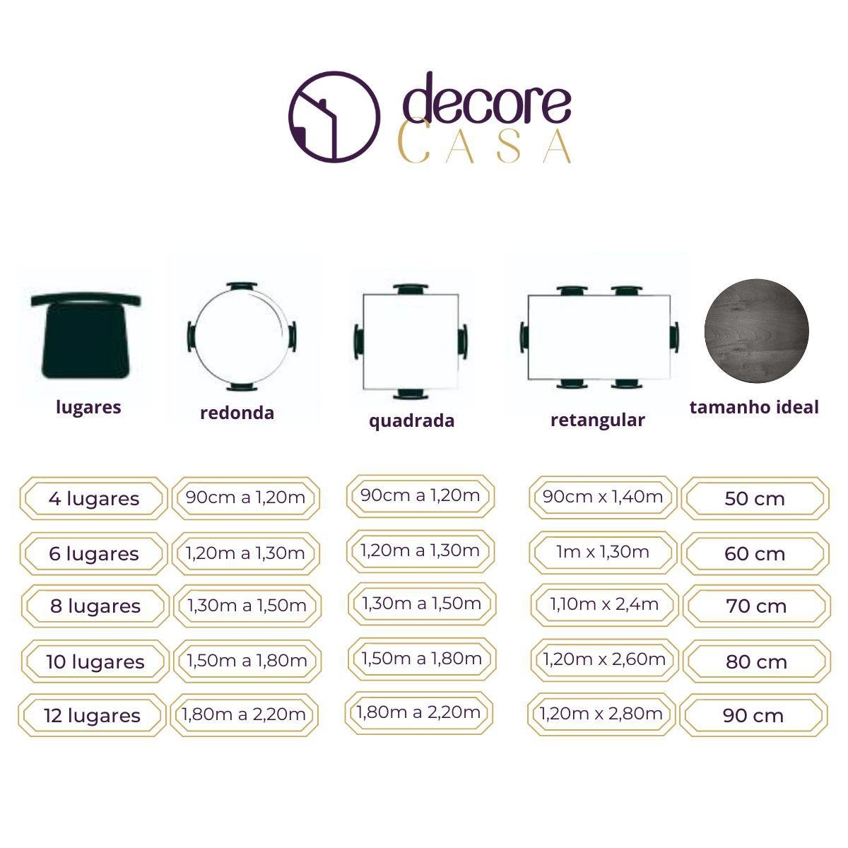 Kit 2 Pratos Giratórios de Servir na Mesa 80cm - Mel - 6