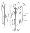 Ver imagem 2 de Fechadura Aliança Colonial Externa 3600/104z Maquina 55mm