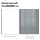 Ver imagem 7 de Balcão Porta-temperos 20 Cm 1 Porta Branco/cinza Lux Madesa Branco/cinza