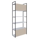 Ver imagem 7 de Estante com 6 Prateleiras 186cm X 80cm X 33cm com Fundo Yon