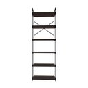 Ver imagem 2 de Estante Alta com 6 Prateleiras 185x60x33cm Yon Marrom/Terracota/Preto