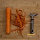 Ver imagem 2 de Descascador de Legumes em Aço Inoxidável Mimo Style