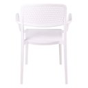 Ver imagem 6 de Cadeira Tramontina Serena com Braços Branco Empilhável em Polipropileno com Proteção