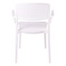 Cadeira Tramontina Serena com Braços Branco Empilhável em Polipropileno com Proteção - 6