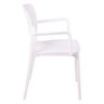 Cadeira Tramontina Serena com Braços Branco Empilhável em Polipropileno com Proteção - 4