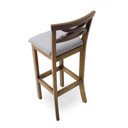 Ver imagem 1 de Banqueta Alta Deccore - 0002bpromo Mmj-mmj Mmj-pinhão Mmj-cinza Linho