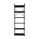 Ver imagem 2 de Estante Alta com 6 Prateleiras 185x60x33cm Yon Preto
