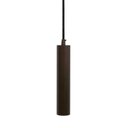Ver imagem 1 de Pendente Tubo Cilindro Marrom Alumínio Balcão Cozinha Mr11 + Lâmpada Led 6000k Bivolt