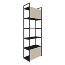 Ver imagem 7 de Estante Alta com 6 Prateleiras 185x60x33cm com Fundo Yon