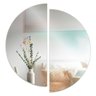 Espelho Orgânico Decorativo Halfmoon 80x40cm - 2