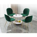 Ver imagem 5 de Mesa de Centro Sala Quarto Varanda Escritorio Multiuso Canto Lateral Mesinha Redonda Jardim Minimali