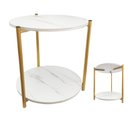 Ver imagem 1 de Mesa de Centro Sala Quarto Varanda Escritorio Multiuso Canto Lateral Mesinha Redonda Jardim Minimali