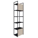 Ver imagem 7 de Estante Alta com 6 Prateleiras 185x45x33cm com Fundo Yon Preto