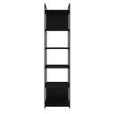 Ver imagem 2 de Estante Alta com 6 Prateleiras 185x45x33cm com Fundo Yon Preto