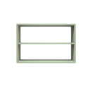 Ver imagem 2 de Nicho Decorativo Retangular com Prateleira 60x40x20 Mdf Plancasa:verde Jade