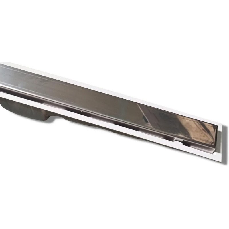 Ralo Oculto Linear em Inox 0,6x100cm Agua Pluvial Hide