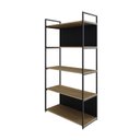 Ver imagem 3 de Estante com 5 Prateleiras 152cm X 80cm X 33cm com Fundo Yon