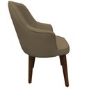 Ver imagem 3 de Kit 2 Cadeiras Decorativa Lara Suede Cappuccino - Dominic Decor