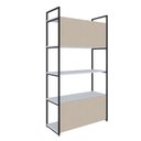 Ver imagem 7 de Estante com 5 Prateleiras 152cm X 80cm X 33cm com Fundo Yon