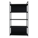 Ver imagem 2 de Estante com 5 Prateleiras 152cm x 80cm x 33cm com Fundo Yon Preto