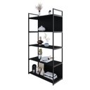 Ver imagem 5 de Estante com 5 Prateleiras 152cm X 80cm X 33cm com Fundo Yon