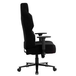 Cadeira Gamer Elements Magna Black, Tecido em Linho, Espuma 75D, Ajustável, Braços 3D, Preto - 70000 - 4