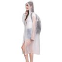 Ver imagem 1 de Capa de Chuva Pvc Transparente Adulto Unissex - Tamanho M