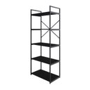 Ver imagem 3 de Estante com 5 Prateleiras 152cm x 60cm x 33cm Yon Preto