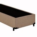 Ver imagem 6 de Cama Box Solteiro Suede Sereneprime Bege 88x188x40
