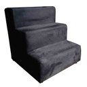 Ver imagem 2 de Escada Pet para Cães e Gatos Teddy 3 Degraus Preto