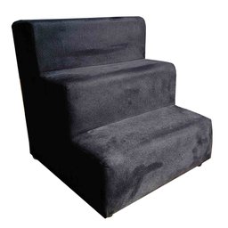 Escada Pet para Cães e Gatos Teddy 3 Degraus Preto - 2