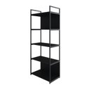 Ver imagem 3 de Estante com 5 Prateleiras 152x60x33cm com Fundo Yon Preto